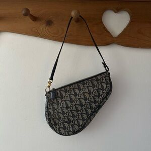 Vintage Dior Saddle Bag